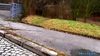 Розалин Роза попалась на уловку уличного агента, ебущего за деньги