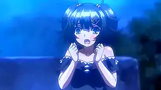 С русской озвучкой хентай аниме Succubus Connect — секс сестры ради бро