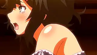 С русской озвучкой хентай аниме Succubus Connect — секс сестры ради бро