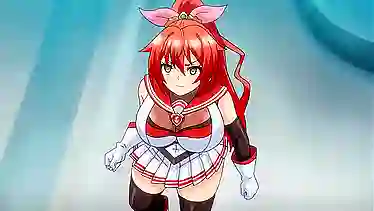 Светит жопой и сиськами при сражениях с врагами, за что поплатится жестким сексом