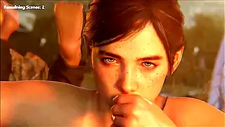 Секс пародия на игру Final Fantasy: Тифа, Айрис и Джесси ебутся