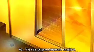 Девушка курьер оголяет хентай сиськи для горячего траха