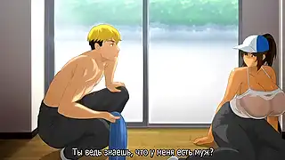 Девушка курьер оголяет хентай сиськи для горячего траха