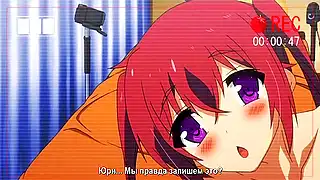 Секс хентай аниме с грудастыми милашками в юбках
