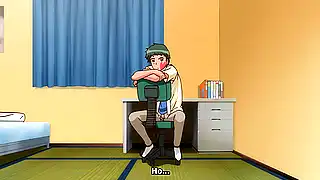 Hentai 18 летнего парня с сестрой дрочуньей