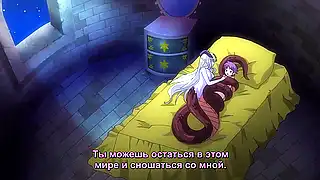 Хентай аниме суккуб скачет на члене молодого