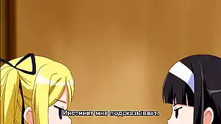 Хентай с горничными цыпочками, стонущими от спермы